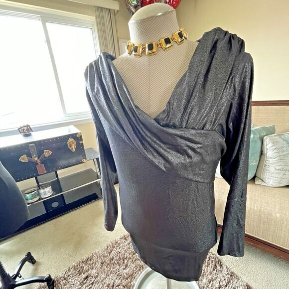 Lane Bryant Mettallic Pullover Dressy Sweater Plus Size 22/24 Holidays Christmas - Picture 5 of 15